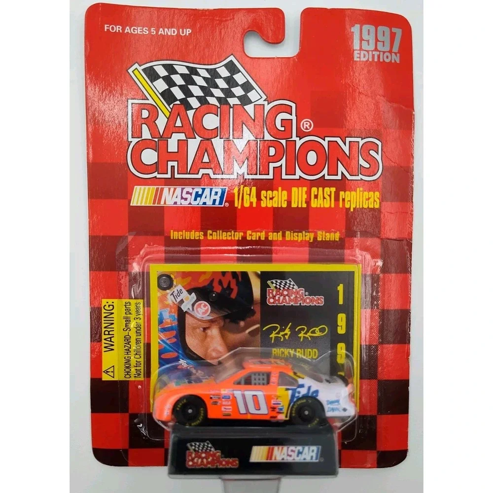 97 Ricky Rudd Tide VTG NEW NASCAR Racing Champion 10 1/64 Thunderbird B11.1GU338